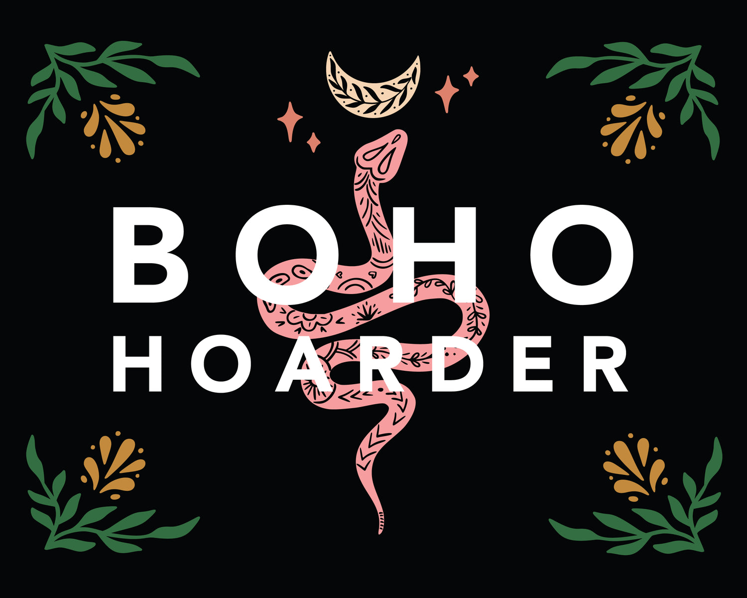 Boho Hoarder Logo