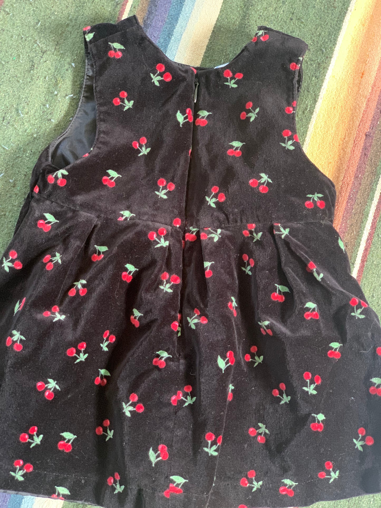 Vintage Childrens Cherry Dress